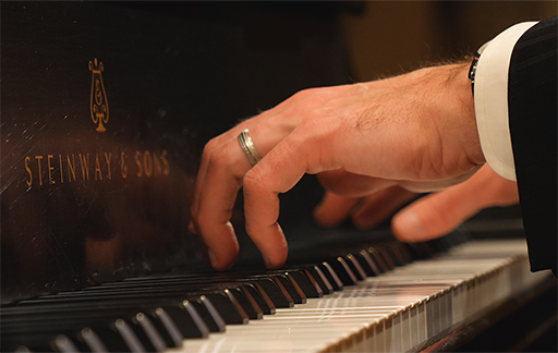 Matthew Bengtson, pianist.